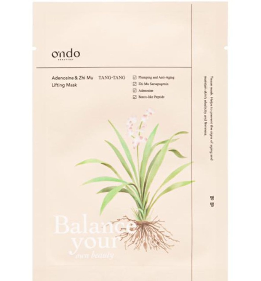 Ihonhoito Ondo Beauty 36.5 | [Ondo Beauty 36.5] Adenosine & Zhi Mu Lifting Mask Tang-Tang