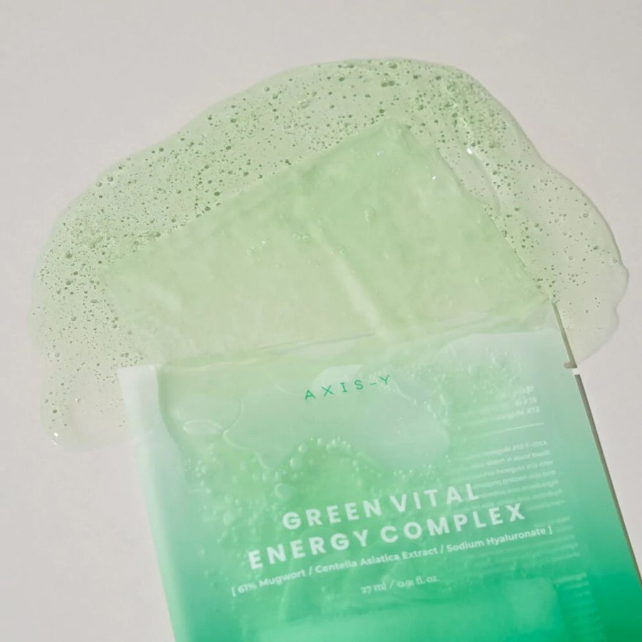 Ihonhoito Axis-Y | [Axis-Y] Mugwort Green Vital Energy Complex Sheet Mask