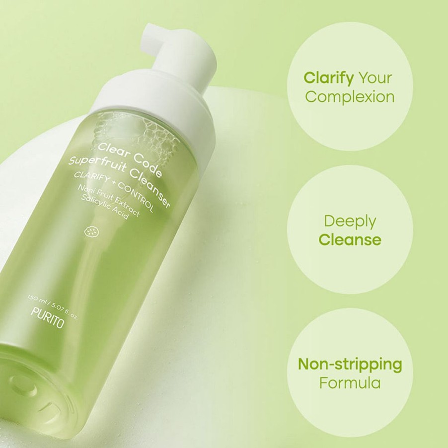 Ihonhoito Purito | [Purito] Clear Code Superfruit Cleanser