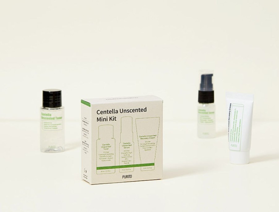 Matkakokoiset Tuotteet Purito | [Purito] Centella Unscented Mini Kit