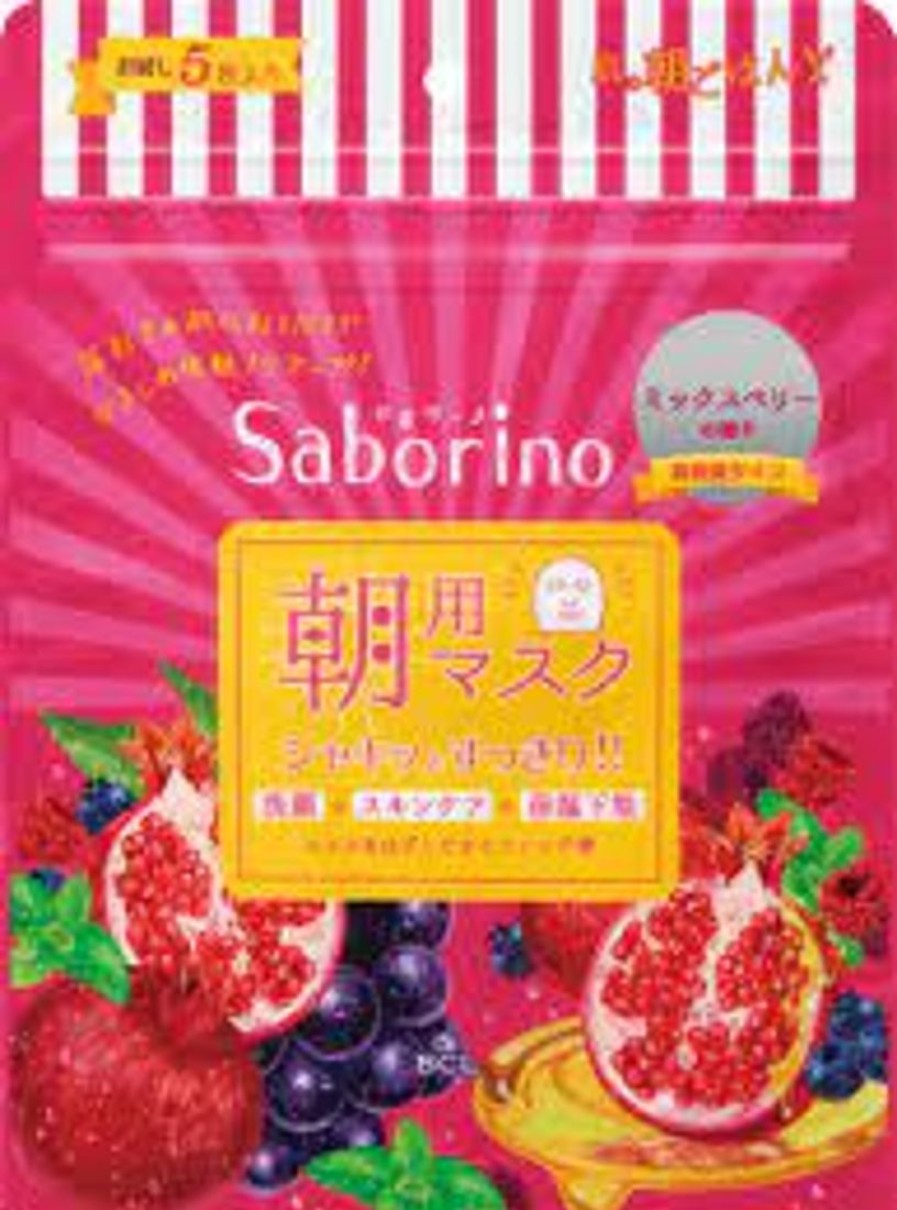 Ihonhoito Saborino | [Saborino] Morning Facial Sheet Mask Moisture Rich 5Pcs